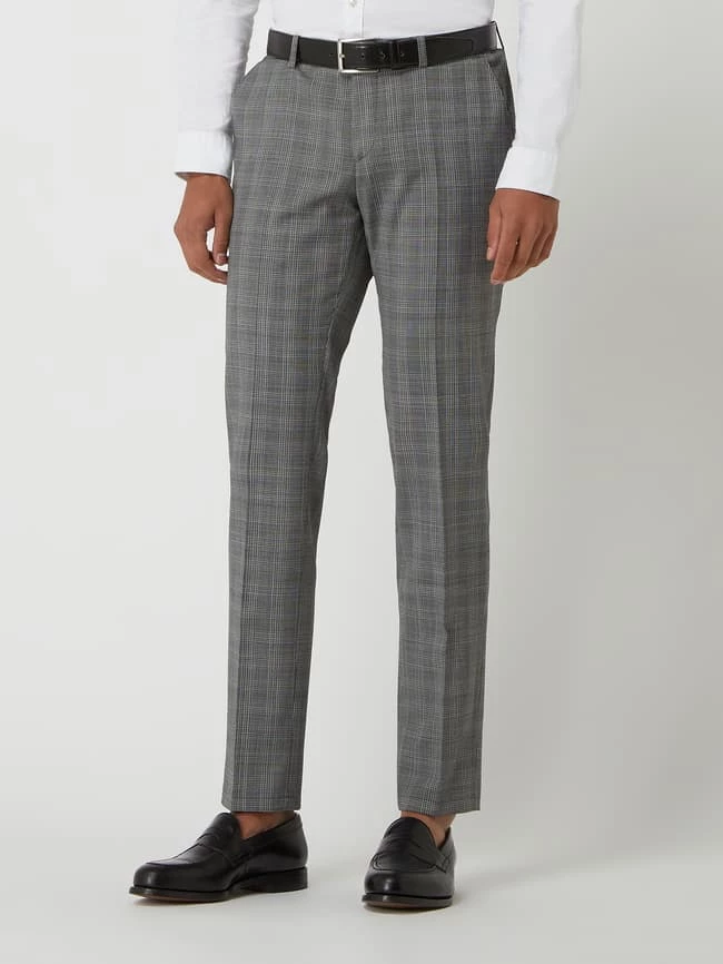 Schlussverkauf ⭐ DIGEL Extra Slim Fit Anzughose Mit Stretch-Anteil Modell 'Nanno' - Anthrazit ? 4 Schlussverkauf ⭐ DIGEL Extra Slim Fit Anzughose Mit Stretch-Anteil Modell 'Nanno' - Anthrazit ? – Bild 4