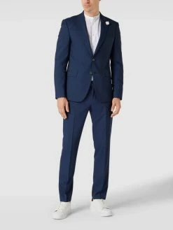 Bester Verkauf ? JOOP! Collection Bundfaltenhose Mit Eingrifftaschen - Marineblau ✔️