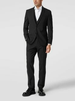 Coupon ? BOSS Weste Mit Paspeltaschen Modell 'Huge Vest' - Anthrazit ?