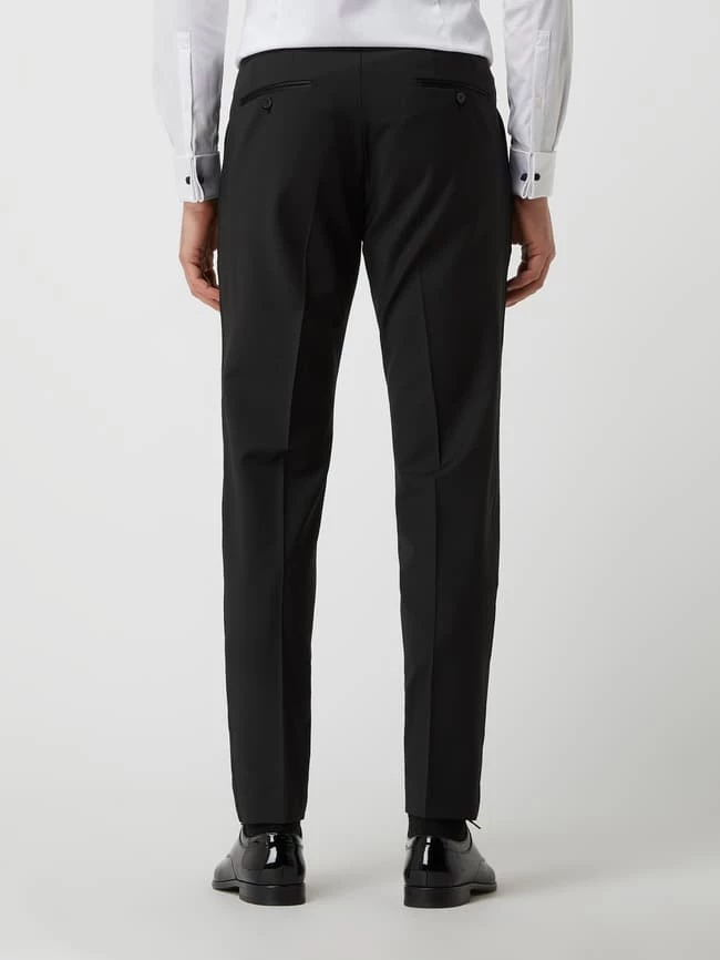 Besorgen ⭐ Cinque Super Slim Fit Smokinghose Mit Schurwoll-Anteil Modell 'Cifestivo' - Schwarz ❤️ 5 Besorgen ⭐ Cinque Super Slim Fit Smokinghose Mit Schurwoll-Anteil Modell 'Cifestivo' - Schwarz ❤️ – Bild 5