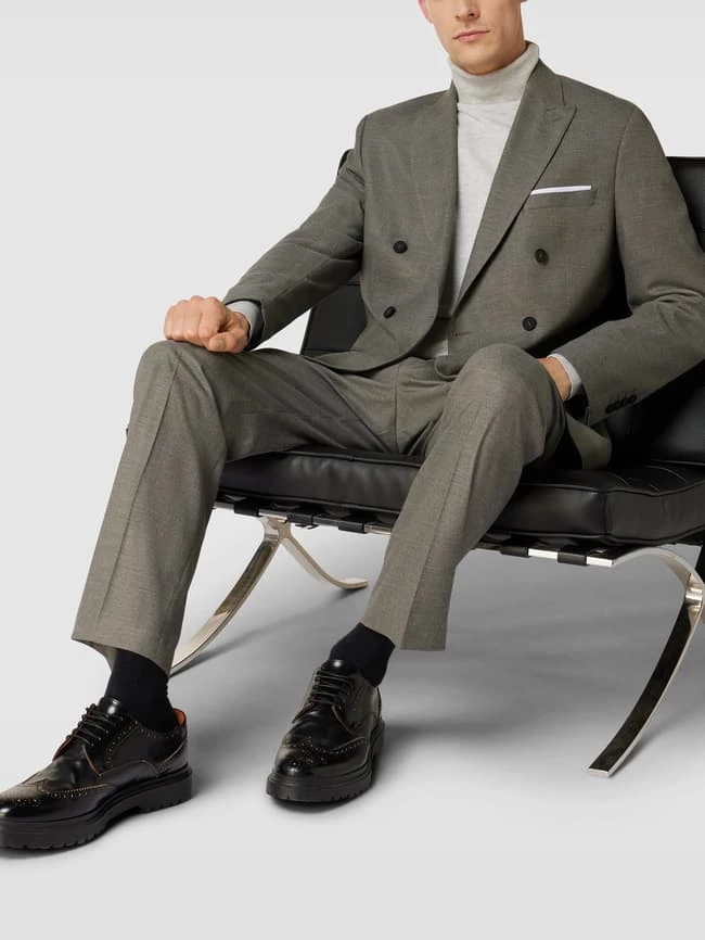 Billig ? Selected Homme Comfort Fit Sakko Mit Reverskragen Modell 'DAXLOGAN' - Hellgrau ? 1 Billig ? Selected Homme Comfort Fit Sakko Mit Reverskragen Modell 'DAXLOGAN' - Hellgrau ?