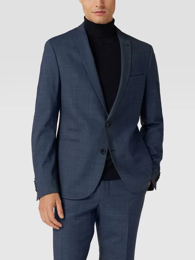 Aktion ? Drykorn 2-Knopf-Sakko Mit Reverskragen Modell 'Irving' - Dunkelblau ✨ 4 Aktion ? Drykorn 2-Knopf-Sakko Mit Reverskragen Modell 'Irving' - Dunkelblau ✨ – Bild 4