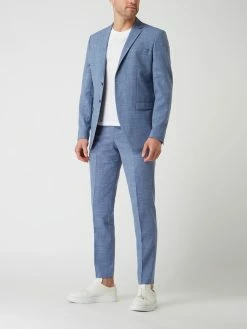 Großhandel ? Selected Homme Slim Fit Anzughose Mit Stretch-Anteil Modell 'Oasis' - Blau ✔️