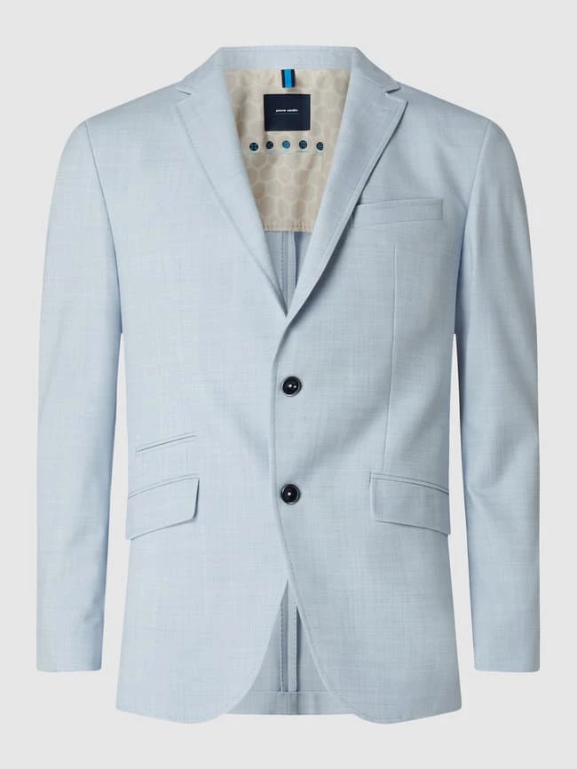 Billig ? Pierre Cardin 2-Knopf-Sakko Mit Stretch-Anteil Modell 'Grant' - 'Futureflex' - Hellblau ? 2 Billig ? Pierre Cardin 2-Knopf-Sakko Mit Stretch-Anteil Modell 'Grant' - 'Futureflex' - Hellblau ? – Bild 2