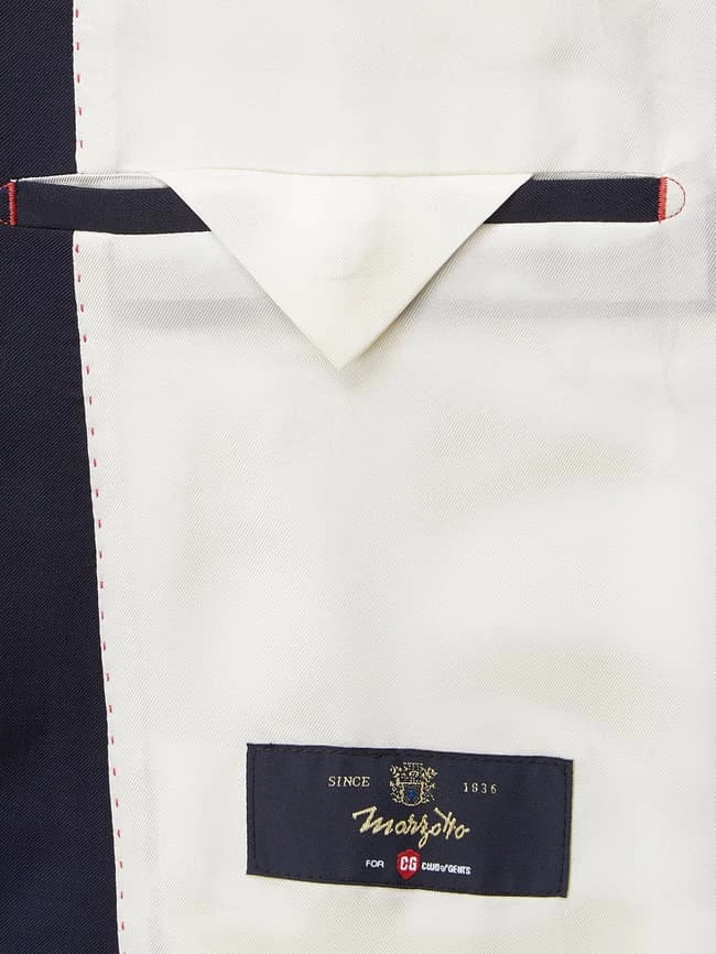 Großhandel ? CG - Club Of Gents Slim Fit 2-Knopf-Sakko Aus Schurwolle YOUR OWN PARTY By CG – CLUB Of GENTS - Marineblau ? 3 Großhandel ? CG - Club Of Gents Slim Fit 2-Knopf-Sakko Aus Schurwolle YOUR OWN PARTY By CG – CLUB Of GENTS - Marineblau ? – Bild 3
