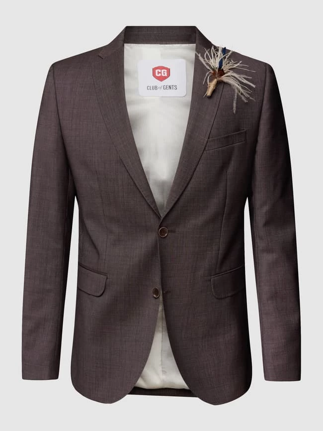 Besorgen ✔️ CG - Club Of Gents 2-Knopf-Sakko Mit Kissing Buttons Modell 'Paul' - Rot ? 2 Besorgen ✔️ CG - Club Of Gents 2-Knopf-Sakko Mit Kissing Buttons Modell 'Paul' - Rot ? – Bild 2