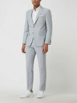 Blitzangebot ? Pierre Cardin Anzughose Mit Schurwoll-Anteil Modell 'Rick' - Bleu ?