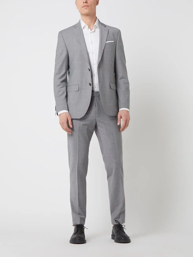 Großhandel ? Pierre Cardin Modern Fit Anzughose Mit Stretch-Anteil Modell 'Ryan' - 'Futureflex' - Hellgrau ? 1 Großhandel ? Pierre Cardin Modern Fit Anzughose Mit Stretch-Anteil Modell 'Ryan' - 'Futureflex' - Hellgrau ?