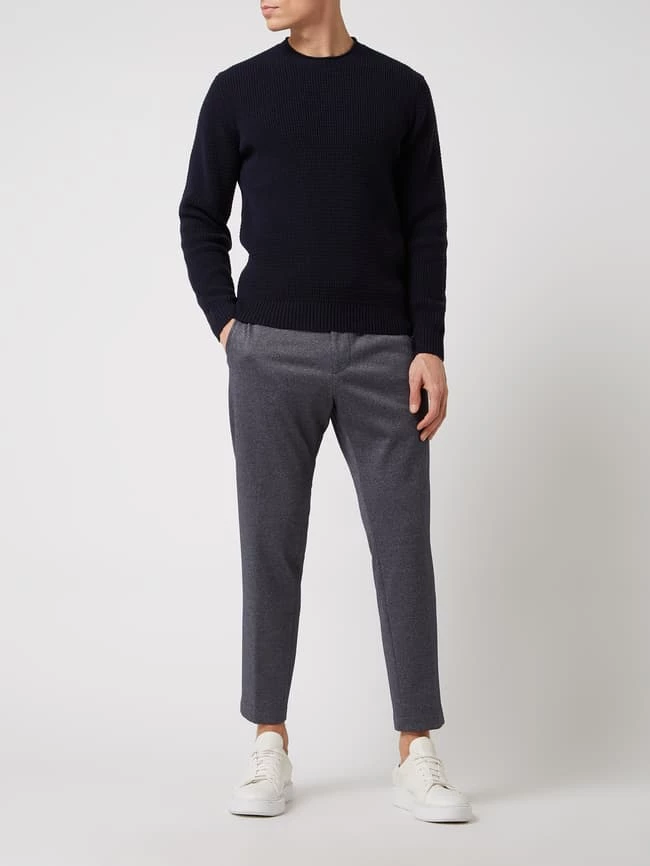 Auslauf ⭐ Strellson Anzughose Mit Stretch-Anteil Modell 'Saturn' - Blau ? 1 Auslauf ⭐ Strellson Anzughose Mit Stretch-Anteil Modell 'Saturn' - Blau ?