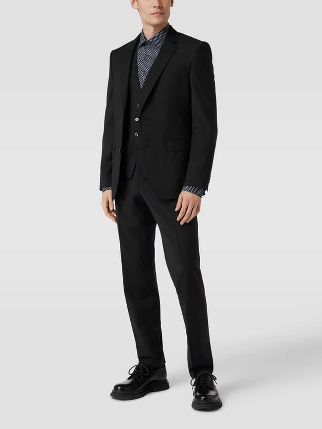 Am billigsten ✨ BOSS Anzughose In Unifarbenem Design - Schwarz ? 1 Am billigsten ✨ BOSS Anzughose In Unifarbenem Design - Schwarz ?