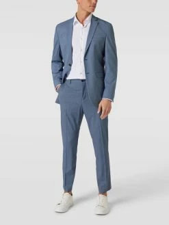 Bester Verkauf ? Selected Homme Anzughose Mit Karomuster Modell 'MYLOLOGAN' - Marineblau ✨