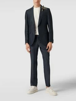 Budget ❤️ CG - Club Of Gents Anzughose Mit Französischen Eingrifftaschen - Blau ⭐