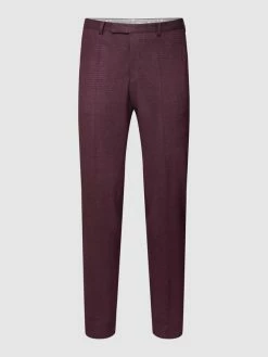 Budget ? Baldessarini Hose Mit Bügelfalten Modell 'Massa' - Purple ?