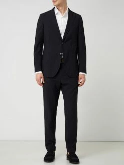 Billig ? Windsor Shaped Fit Anzughose Mit Stretch-Anteil Modell 'Sino' - Marineblau ?