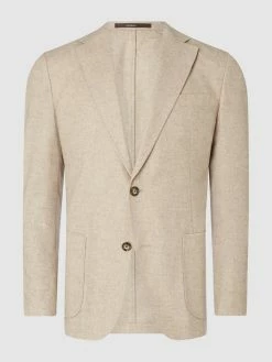 Aktion ? Windsor Shaped Fit 2-Knopf-Sakko Mit Kaschmir-Anteil Modell 'Giro' - Beige ?