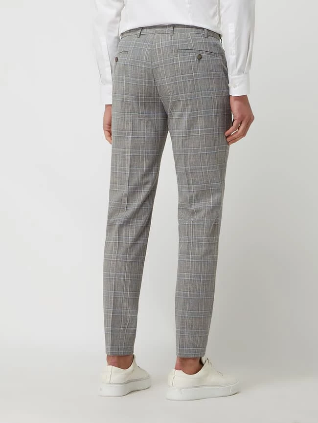 Bestpreis ? DIGEL Slim Fit Anzughose Mit Leinen-Anteil Modell 'Franco' - Mittelgrau ? 5 Bestpreis ? DIGEL Slim Fit Anzughose Mit Leinen-Anteil Modell 'Franco' - Mittelgrau ? – Bild 5