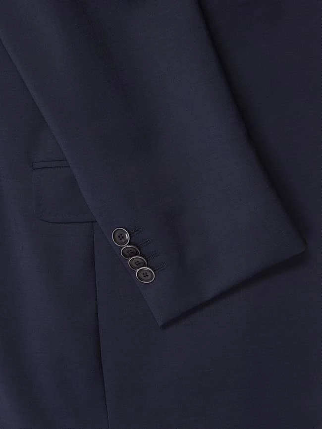 Großhandel ? CG - Club Of Gents Slim Fit 2-Knopf-Sakko Aus Schurwolle YOUR OWN PARTY By CG – CLUB Of GENTS - Marineblau ? 2 Großhandel ? CG - Club Of Gents Slim Fit 2-Knopf-Sakko Aus Schurwolle YOUR OWN PARTY By CG – CLUB Of GENTS - Marineblau ? – Bild 2