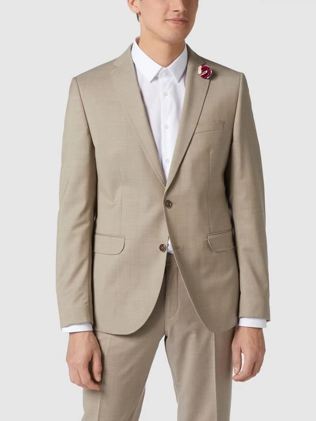 Am billigsten ? CG - Club Of Gents Slim Fit 2-Knopf-Sakko Aus Schurwolle YOUR OWN PARTY By CG – CLUB Of GENTS - Beige Meliert ? 4 Am billigsten ? CG - Club Of Gents Slim Fit 2-Knopf-Sakko Aus Schurwolle YOUR OWN PARTY By CG – CLUB Of GENTS - Beige Meliert ? – Bild 4