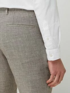 Blitzangebot ? Roy Robson Slim Fit Anzughose Aus Leinenmischung - Khaki ? -CG – CLUB of GENTS shop 71832c1i6hb42lac6laj6l2d90o48d1kah536gq265a38dpj6p5jcd9h9p758hpi8h94igpla0rkocpma93mcp1m6kpmapb260s62c1kcpgm4oho60p6cor575i68db161hjccg