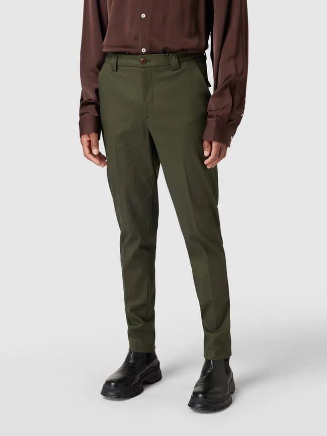 Billig ⌛ MOS MOSH Stoffhose Mit Viskose-Anteil - Olivgrün ⌛ 4 Billig ⌛ MOS MOSH Stoffhose Mit Viskose-Anteil - Olivgrün ⌛ – Bild 4