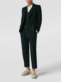 Bestes Angebot ? CG - Club Of Gents Anzughose Mit Bundfalten Modell 'Obey' - Grün ?