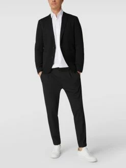 Rabatt ? Cinque Anzughose Mit Bundfalten Aus Jersey Model 'Cijuno' - Schwarz ?