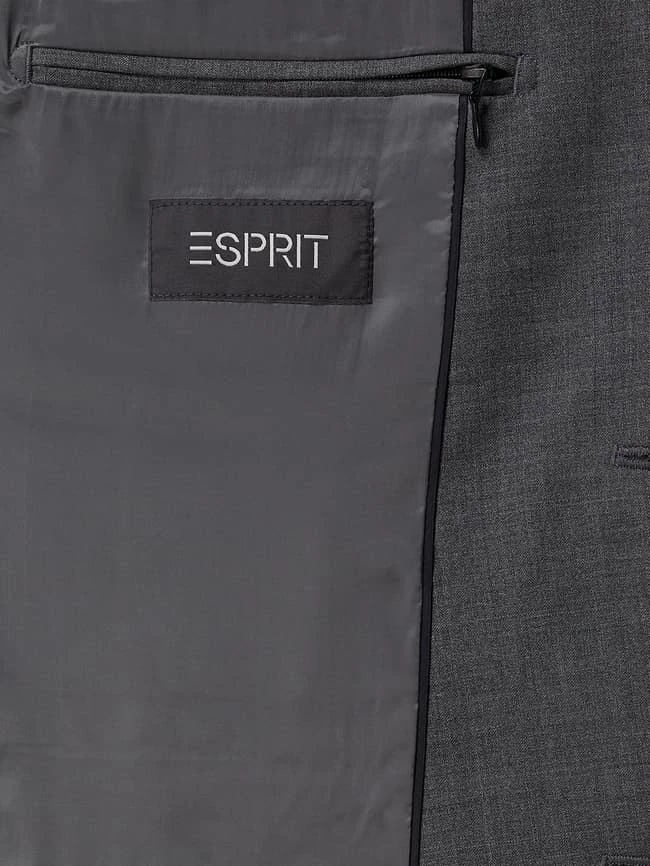 Brandneu ? Esprit Collection Slim Fit 2-Knopf-Sakko Mit Stretch-Anteil - Anthrazit ⌛ 5 Brandneu ? Esprit Collection Slim Fit 2-Knopf-Sakko Mit Stretch-Anteil - Anthrazit ⌛ – Bild 5
