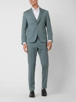 Budget ? Atelier Torino Slim Fit Anzughose Aus Schurwollmischung Modell 'Cane' - Grün ?