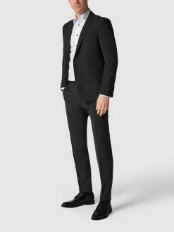 Bestes Angebot ✔️ Strellson Slim Fit 2-Knopf-Sakko Mit Stretch-Anteil 'Flex Cross' - Anthrazit ✨