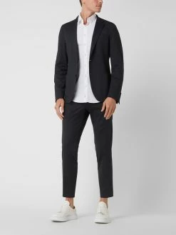 Top 10 ? Strellson Slim Fit 2-Knopf-Sakko Aus Jersey Modell 'Acon' - Schwarz ?