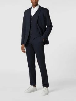 Aktion ? Tiger Of Sweden Anzughose Mit Hakenverschluss Modell 'Tordon' - Blau ?