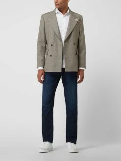 Neu ⌛ Baldessarini 2-Knopf-Sakko Aus Schurwoll-Elasthan-Mix Modell 'Carter' - Beige ⌛