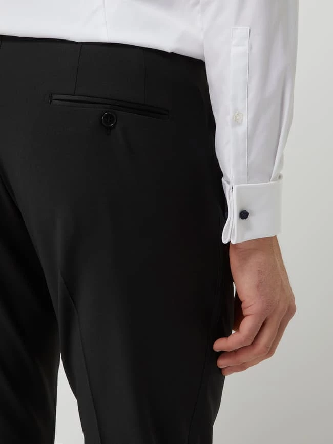 Besorgen ⭐ Cinque Super Slim Fit Smokinghose Mit Schurwoll-Anteil Modell 'Cifestivo' - Schwarz ❤️ 3 Besorgen ⭐ Cinque Super Slim Fit Smokinghose Mit Schurwoll-Anteil Modell 'Cifestivo' - Schwarz ❤️ – Bild 3