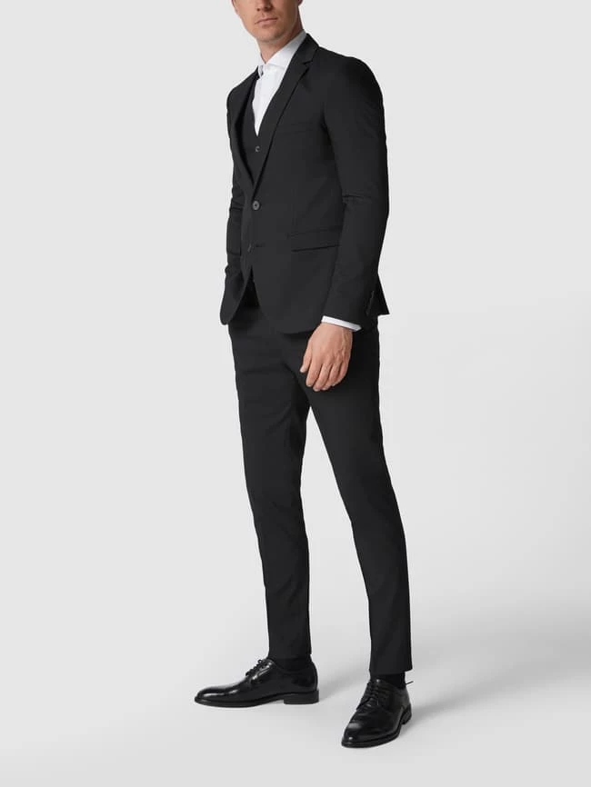 Blitzangebot ❤️ Montego Anzug-Hose Mit Stretch-Anteil - Schwarz ? 1 Blitzangebot ❤️ Montego Anzug-Hose Mit Stretch-Anteil - Schwarz ?