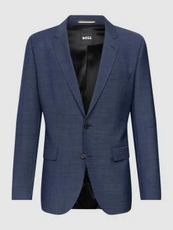 Budget ? BOSS Sakko Mit Kissing Buttons Modell 'Jasper' - Blau ?