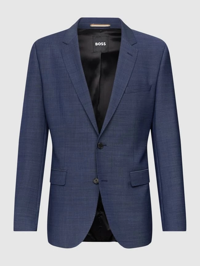 Budget ? BOSS Sakko Mit Kissing Buttons Modell 'Jasper' - Blau ? 1 Budget ? BOSS Sakko Mit Kissing Buttons Modell 'Jasper' - Blau ?