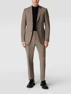 Schlussverkauf ? Tiger Of Sweden Regular Fit Anzughose Mit Woll-Anteil - Mittelbraun ?