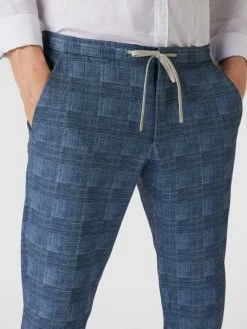 Am billigsten ? MCNEAL Slim Fit Hose Im Glencheck-Muster - Marineblau ? -CG – CLUB of GENTS shop 8d446ipj8984egib68s44iid71542lho6t2kol2ba12kic249p2kckqb7584oi9ja13l4kqh9d8j0ja86so36pb66dgj6ob46li34e1k6ko32ob26go66d366thjip1n69h34e0