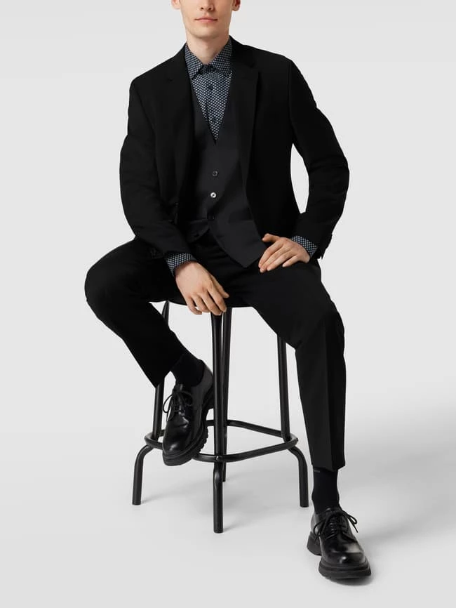 Angebote ? BOSS Sakko Mit Reverskragen - Schwarz ? 1 Angebote ? BOSS Sakko Mit Reverskragen - Schwarz ?