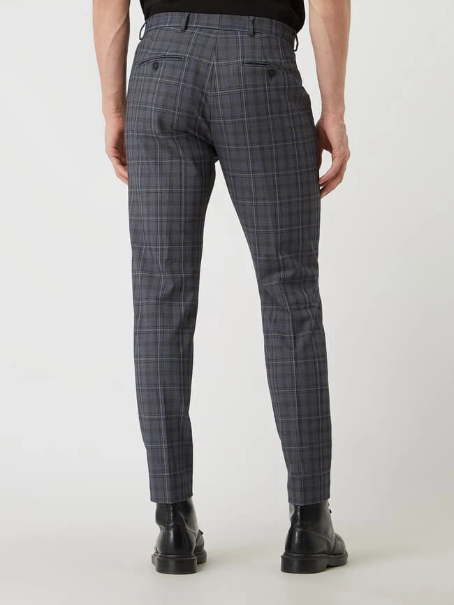 Bestes Angebot ? Selected Homme Slim Fit Anzughose Mit Woll-Anteil Modell 'Elon' - Dunkelblau ? 5 Bestes Angebot ? Selected Homme Slim Fit Anzughose Mit Woll-Anteil Modell 'Elon' - Dunkelblau ? – Bild 5