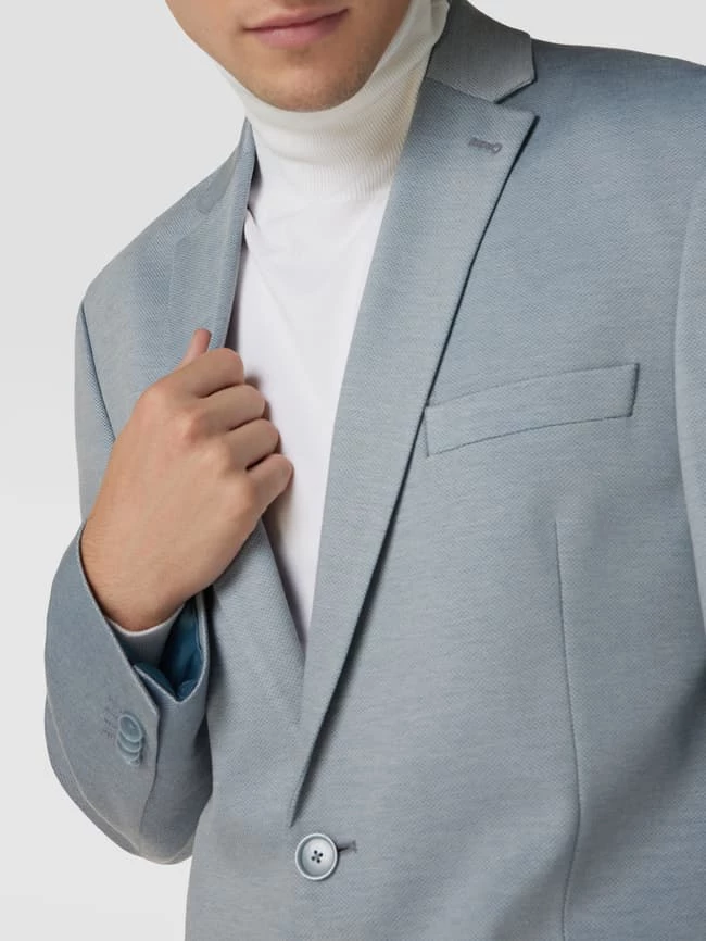 Auslauf ? Christian Berg Men 2-Knopf-Sakko Mit Kissing Buttons - Hellblau ? 3 Auslauf ? Christian Berg Men 2-Knopf-Sakko Mit Kissing Buttons - Hellblau ? – Bild 3