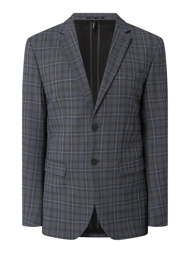 Aktion ✨ Selected Homme Slim Fit 2-Knopf-Sakko Mit Woll-Anteil Modell 'Elon' - Dunkelblau ? 2 Aktion ✨ Selected Homme Slim Fit 2-Knopf-Sakko Mit Woll-Anteil Modell 'Elon' - Dunkelblau ? – Bild 2
