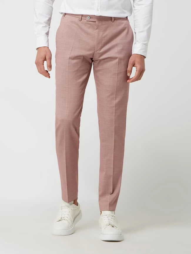 Neu ? DIGEL Slim Fit Anzughose Mit Stretch-Anteil Modell 'Franco' - Altrosa ? 4 Neu ? DIGEL Slim Fit Anzughose Mit Stretch-Anteil Modell 'Franco' - Altrosa ? – Bild 4