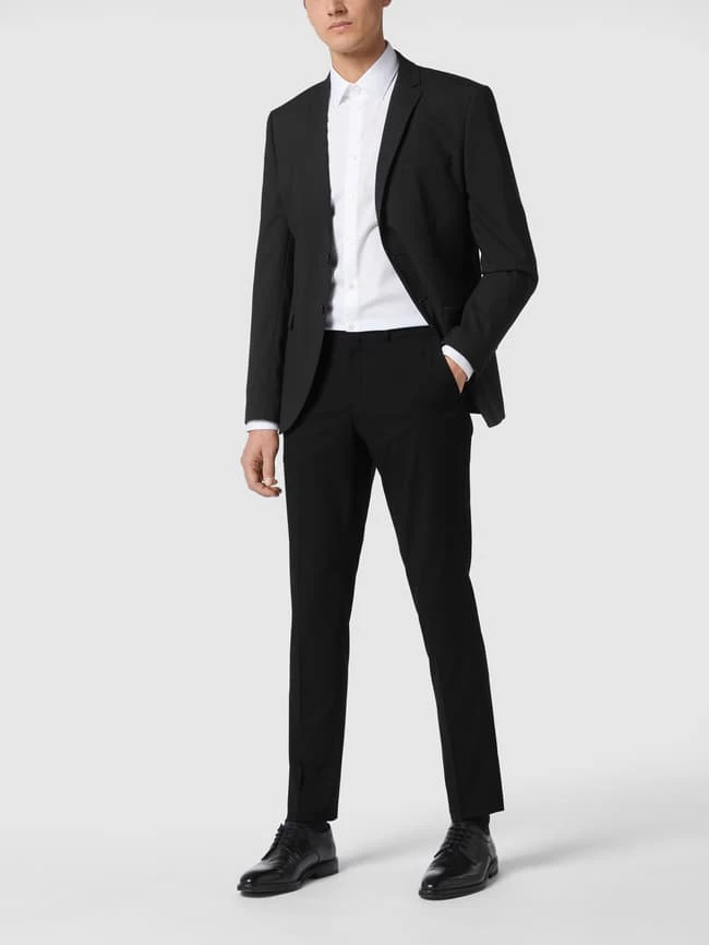 Bester Verkauf ⌛ Selected Homme Anzug-Hose Mit Stretch-Anteil - Schwarz ? 1 Bester Verkauf ⌛ Selected Homme Anzug-Hose Mit Stretch-Anteil - Schwarz ?