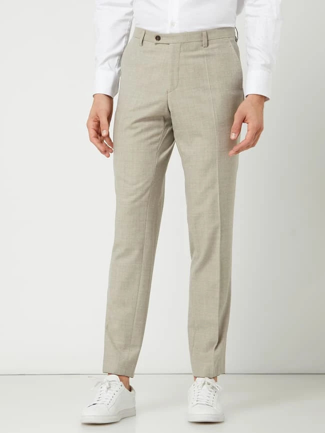 Rabatt ? CG - Club Of Gents Anzughose Aus Schurwolle - Taupe ? 4 Rabatt ? CG - Club Of Gents Anzughose Aus Schurwolle - Taupe ? – Bild 4