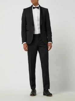 Top 10 ✨ CG - Club Of Gents Slim Fit Smokingjacke Aus Schurwolle Modell 'Princeton' - Schwarz ?