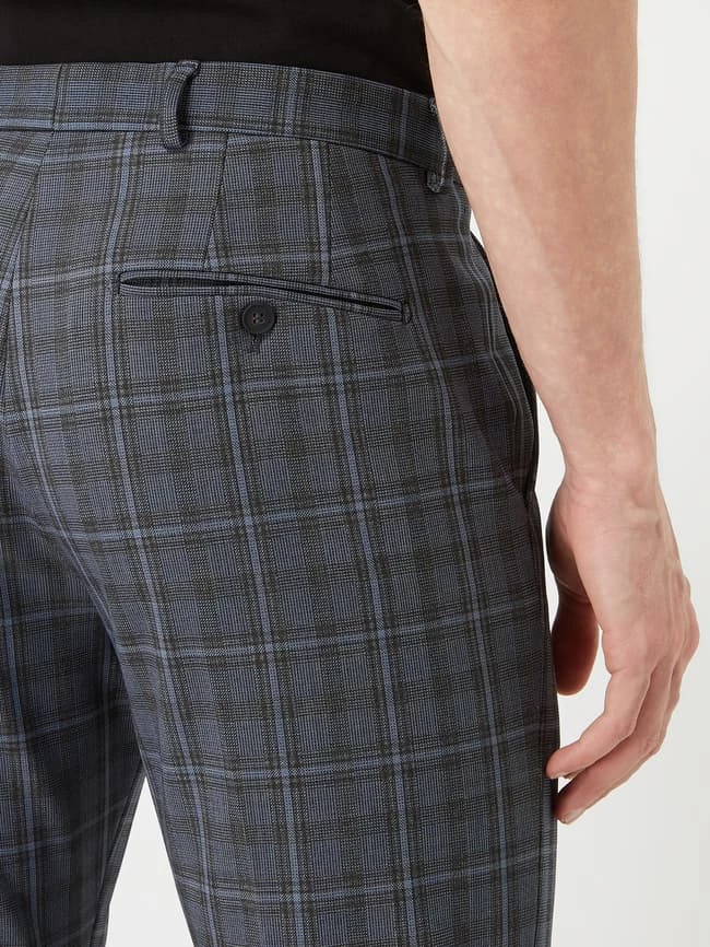 Bestes Angebot ? Selected Homme Slim Fit Anzughose Mit Woll-Anteil Modell 'Elon' - Dunkelblau ? 3 Bestes Angebot ? Selected Homme Slim Fit Anzughose Mit Woll-Anteil Modell 'Elon' - Dunkelblau ? – Bild 3