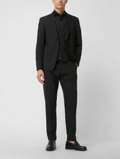 Bester Verkauf ? Strellson Anzughose Mit Bügelfalten - Schwarz ?