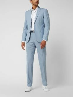 Rabatt ? S.Oliver BLACK LABEL Slim Fit 2-Knopf-Sakko Mit Stretch-Anteil - Blau ?