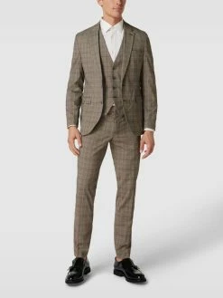 Besorgen ? MCNEAL Weste Mit Streifenmuster - Mittelbraun ❤️